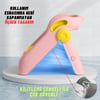 Çocuk Taburesi Katlanabilir Kaymaz İki Basamaklı Merdiven Çocuk Banyo Tuvalet Lavabo Yükseltici Pembe