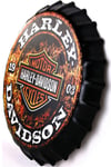 Dekorasyon Duvar Süsü Retro Metal Tabela ''Harley Davidson''