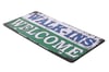 Dekoratif Metal Tabela Retro Dekor Duvar Süsü 30X15 Cm