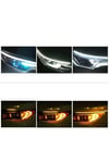 Far Üstü Kayar Led Selamlamalı 60 Cm  BUZ MAVİ SARI