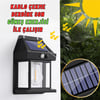 Güneş Enerjili Bahçe Aydınlatması Aplik Dekor Solar Ve Sensörlü Bahçe Balkon ve Garaj Lambası