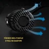 H4 Far Ampül Lazer Mercekli T9-Pro Luxury Ayarlı Mini Bi-Led Far Ampülü 