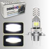 H4 Motosiklet LED Ampul ve LED Işık 12-24V  Beyaz Yüksek Performans Metal Gövde 1500 LM