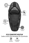Honda Pcx 2021-26 Comfort Sele Koltuk Karbon Spor Tasarım