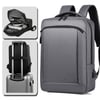 İş Seyahat Okul Laptop Notebook Ipad Sırt Çantası Usb Şarj Girişli Yeni Nesil Çanta AÇIK GRİ