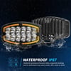 Kamyon Tır Traktör Off Road Jeep 10 inç Sis Farı Gündüz Ledli Çalışma Lambası 12-24 V