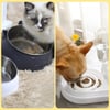 Kedi ve Köpek Mama ve Su Kabı Çelik Taslı Su Doldurma Özellikli MAVİ