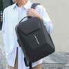 Laptop Sırt Çantası Usb Şarj Girişli Fermuar Kilitli Notebook Ipad ve Günlük Eşya Taşıma Çantası GRİ