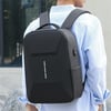 Laptop Sırt Çantası Usb Şarj Girişli Fermuar Kilitli Notebook Ipad ve Günlük Eşya Taşıma Çantası GRİ