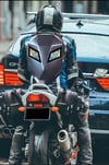 Led Gözlü Animasyonlu Motosiklet Laptop  Ve Kask Sırt Çantası Telefon Kontrollü