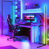 Led RGB Lambader Ambiyans Gece Ortam Işığı Ayaklı Telefon Kumanda Kontrollü Yeni Nesil Oyun Ve Gece Lambası