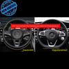 Mercedes Amg 3D Direksiyon Amblem Logo Yeni Model