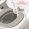 Merdivenli Katlanır Klozet Adaptörü Çocuk Tuvalet Eğitimi  ve Banyo Tuvalet Lavabo Yükseltici