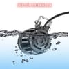 Motosiklet Arazı Aracı Sis Farı Beyaz Sarı Projektör 12-24v Cam Lens 3 Mod Fan Soğutmalı Metal Kasa