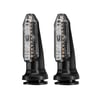 Motosiklet LED Ön Sinyal Lambası Gündüz Led Ve Kayan Sinyal Sarı/Amber 