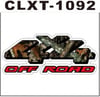 Motosiklet Off Road İçin Sticker Çizilmeye Dayanıklı, Uzun Ömürlü, Su Geçirmez Kaliteli Pvc Baskı, Güneşe Dayanıklı Güçlü Yapışkanlı