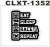 Motosiklet Off Road İçin Sticker Çizilmeye Dayanıklı, Uzun Ömürlü, Su Geçirmez Kaliteli Pvc Baskı, Güneşe Dayanıklı Güçlü Yapışkanlı