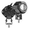 Motosiklet Sis Farı Spot Led Beyaz Sarı Renk Metal Kasa 2 ADET Takım Motosiklet Ekipman Lamba