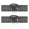 Off Road 12-24V Oto Gündüz Led Bar 6 inç 24 Led Çift Renk Beyaz Sarı Çalışma Ve Sis Lambası