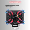 Off Road 3 inç Led Çalışma Lambası 12-24V  Traktör Tır Kamyon ATV Yüksek Performanslı Sis Farı Metal Kasa