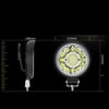 Off Road 33 Led 99 Watt Yuvarlak Traktör Tır Kamyon Tekne Sis Farı Projektör Çalışma Lambası 4 Adet