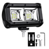 Off Road 5 inç Led Bar 18 LED 54 W Çalışma Ve Sis Lambası Led Bar Beyaz Işık 3 Adet
