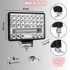 Off Road 5 inç Led Çalışma Lambası 12-24V  Traktör Tır Kamyon ATV Yüksek Performanslı Sis Farı Metal Kasa