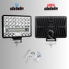 Off Road 5 inç Led Çalışma Lambası 12-24V  Traktör Tır Kamyon ATV Yüksek Performanslı Sis Farı Metal Kasa
