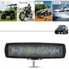 Off Road 6 inç 18 W 6 LED Plastik Kasa Mini Led Bar Oto Gündüz Led Sis Farı 3 Adet