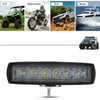 Off Road 6 inç 18 W 6 LED Plastik Kasa Mini Led Bar Oto Gündüz Led Sis Farı 2 Adet