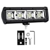 Off Road 9 inç Led Bar 36 LED 108 W Çalışma Ve Sis Lambası Led Bar Beyaz Işık 4 Adet