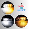 Off Road Arazi Aracı Kamyon Kasa Dorse 12-24V 4 Led 8 Mod İkaz Ve Sinyal Lambası 