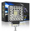 Off Road Beyaz Işık 12-24 Volt Projektör Sis Farı 41 Led 123 Watt  Oto Çalışma Lambası