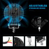 Off Road Çalışma Lambası ve Sis Farı 4 inç Selamlamalı Çakar İkaz Gündüz Led DRL 2 Mod 12/24 V 