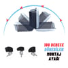 Off Road Delici Sis Farı Skull Angel Animasyon Led 55W Çalışma Lambası Ve Sis Farı
