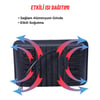 Off Road Delici Sis Farı Skull Angel Animasyon Led 55W Çalışma Lambası Ve Sis Farı