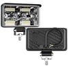 Off Road Delici Spotled 4 İnç 130 Watt Çift Renk Beyaz Sarı Çalışma Lambası Ve Sis Farı