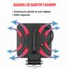 Off Road Geniş Açı 4 inç 48 Led 144 WATT  İş Makinesi Kamyon Traktör Projektör Çalışma Sis Lambası 3