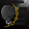 Off Road Gündüz Ve Projektör Sis Farı DRL SARI Beyaz Yuvarlak 4 inç 72 W  Oto Çalışma Lambası 4 Adet
