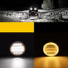Off Road Gündüz Ve Projektör Sis Farı DRL SARI Beyaz Yuvarlak 4 inç 72 W  Oto Çalışma Lambası 4 Adet