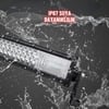 Off Road Kamyon Traktör 80 cm 3 Sıra Led Bar Tek Renk Beyaz 12-24 Tepe Çalışma Lambası