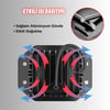 Off Road Led Çalışma ve Tampon Sis Lambası 2 Adet 12-24V Traktör Tır Kamyon ATV Yüksek Performanslı Metal Sis Farı