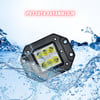 Off Road Led Çalışma ve Tampon Sis Lambası 2 Adet 12-24V Traktör Tır Kamyon ATV Yüksek Performanslı Metal Sis Farı