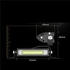 Off Road Led Mini 91 mm Ultra İnce Beyaz COB 9W Led Bar Kamyon İş Makinesi Arazi Aracı Çalışma Lambası