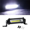 Off Road Led Mini 91 mm Ultra İnce Beyaz COB 9W Led Bar Kamyon İş Makinesi Arazi Aracı Çalışma Lambası
