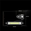 Off Road Led Mini 91 mm Ultra İnce Beyaz COB 9W Led Bar Kamyon İş Makinesi Arazi Aracı Çalışma Lambası
