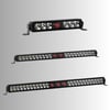 Off-Road Premium 30 CM Tampon Kaput LED Bar Beyaz Işık Projektör Kırmızı Gündüz Led Metal 12-24V