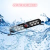 Off-Road Premium 30 CM Tampon Kaput LED Bar Beyaz Işık Projektör Kırmızı Gündüz Led Metal 12-24V