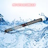 Off-Road Premium Tavan LED Bar 80 CM Beyaz Işık Projektör Kırmızı Göz Gündüz Led Metal Gövde 12-24V