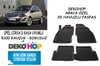 OPEL CORSA D KASA 2006-2013 ARASI Oto Paspas Araca Özel 3D Havuzlu Kauçuk